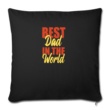 Geburtstagsgeschenk Vater Kissenbezug - Bester Vater der Welt - Größter Vater