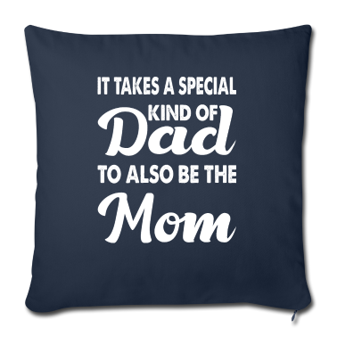 Geburtstagsgeschenk Vater Kissenbezug - stolzes Geschenk für alleinerziehende Väter - alleinerziehende Väter - alleinerziehende Väter