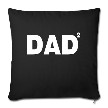 Geburtstagsgeschenk Vater Kissenbezug - Vater von 2