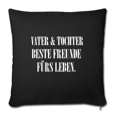 Geburtstagsgeschenk Vater Kissenbezug - Vater und Tochter