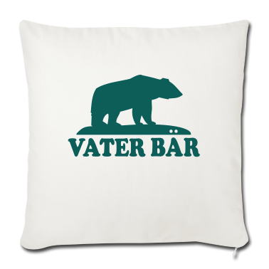 Geburtstagsgeschenk Vater Kissenbezug - VATER BAER