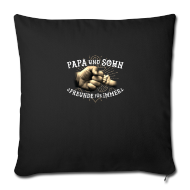Geburtstagsgeschenk Vater Kissenbezug - Vater und Sohn