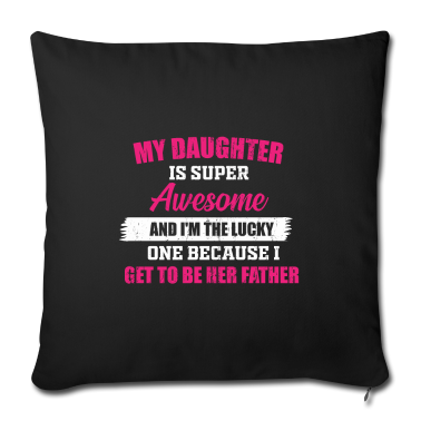 Geburtstagsgeschenk Vater Kissenbezug - Vater Tochter