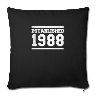 Geburtstagsgeschenk Vater Kissenbezug - Geboren 1988 Neunzehntes 88. Geburtstagsgeschenk