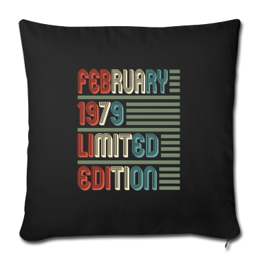 Geburtstagsgeschenk Vater Kissenbezug - Februar Cool Vintage Vintage Geburtstagsgeschenk