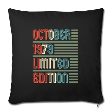 Geburtstagsgeschenk Vater Kissenbezug - Oktober Cool Vintage Vintage Geburtstagsgeschenk