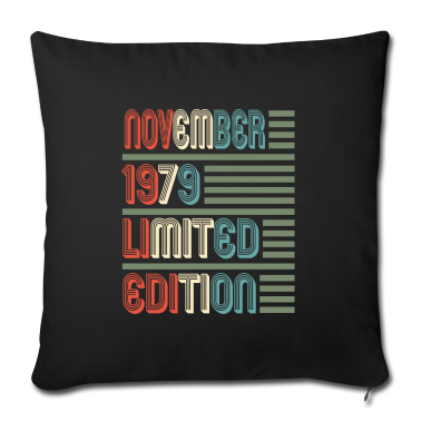 Geburtstagsgeschenk Vater Kissenbezug - November Cooles Vintage Retro Geburtstagsgeschenk