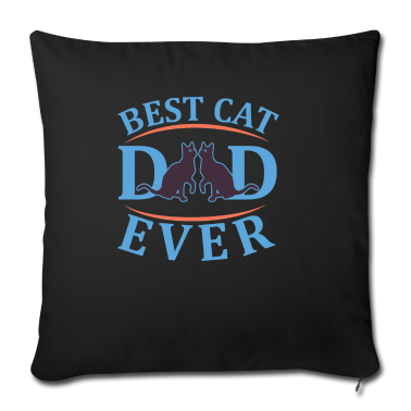 Geburtstagsgeschenk Vater Kissenbezug - Süsser Katzenspruch Männer Geburtstagsgeschenk