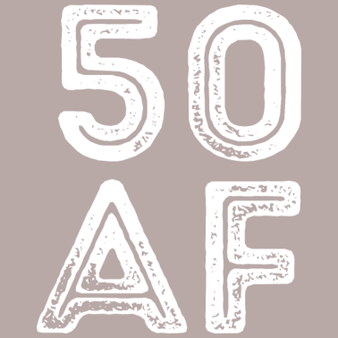 Motiv 50 AF lustiges Geburtstagsgeschenk Jubiläum