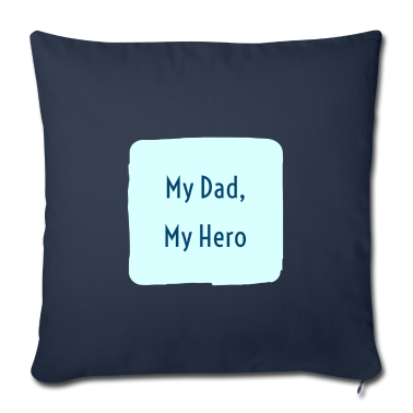 Geburtstagsgeschenk Vater Kissenbezug - Mein Vater ist mein Held