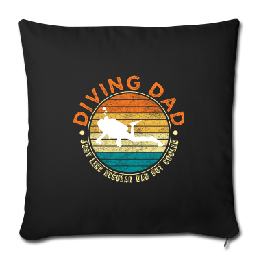 Geburtstagsgeschenk Vater Kissenbezug - Taucher Vater Sprüche