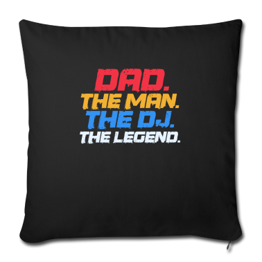Geburtstagsgeschenk Vater Kissenbezug - DJ Vater