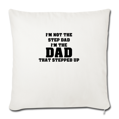 Geburtstagsgeschenk Vater Kissenbezug - Ich Bin Nicht Der Stiefvater Sondern Der Vater