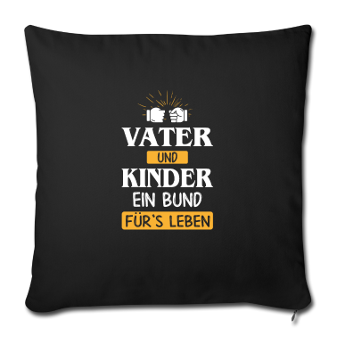 Geburtstagsgeschenk Vater Kissenbezug - Vater und Kinder