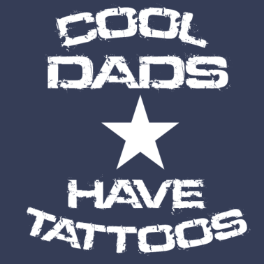 Motiv Cooler Vater Papa Väter Dad Tattoo Geschenkidee