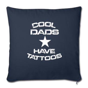 Geburtstagsgeschenk Vater Kissenbezug - Cooler Vater Papa Väter Dad Tattoo Geschenkidee