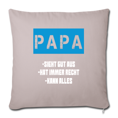 Geburtstagsgeschenk Vater Kissenbezug - Papa Vater Geschenk