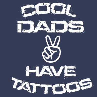 Motiv Vater Papa Väter Dad Tattoo Spruch Geschenkidee