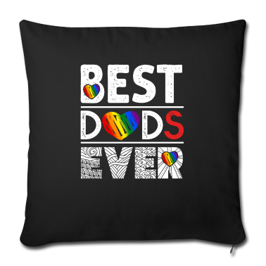 Geburtstagsgeschenk Vater Kissenbezug - Beste Väter aller Zeiten LGBTQ Homosexuell Vater