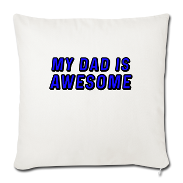 Geburtstagsgeschenk Vater Kissenbezug - MEIN VATER IST GENIAL