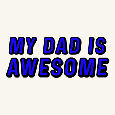 Motiv MEIN VATER IST GENIAL