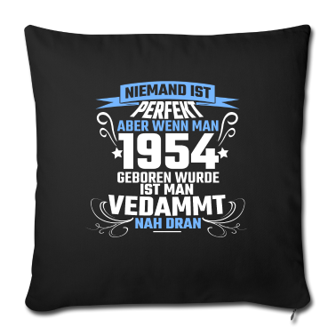 Geburtstagsgeschenk Vater Kissenbezug - Geboren 1954. Klassisches Geburtstagsgeschenk