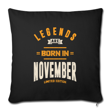Geburtstagsgeschenk Vater Kissenbezug - Nov Geburtstagsgeschenk Legenden werden im November geboren