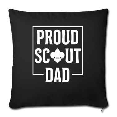 Geburtstagsgeschenk Vater Kissenbezug - Pfadfinder Papa Vater