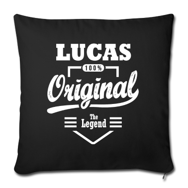 Geburtstagsgeschenk Vater Kissenbezug - Name LUCAS personalisierte Geburtstagsgeschenk Weihnachten