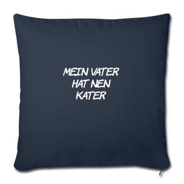 Geburtstagsgeschenk Vater Kissenbezug - mein Vater war auf Piste