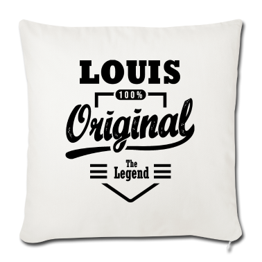 Geburtstagsgeschenk Vater Kissenbezug - Nennen Sie LOUIS personalisierte Geburtstagsgeschenk Weihnachten