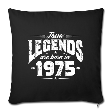 Geburtstagsgeschenk Vater Kissenbezug - Legenden wurden 1975 geboren Geburtstagsgeschenk