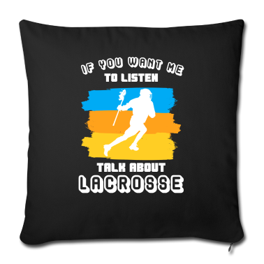 Geburtstagsgeschenk Vater Kissenbezug - WasserfarbenLacrosse Sport Vater