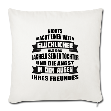 Geburtstagsgeschenk Vater Kissenbezug - Lustiges Geschenk für Väter / Papa Vater Tochter