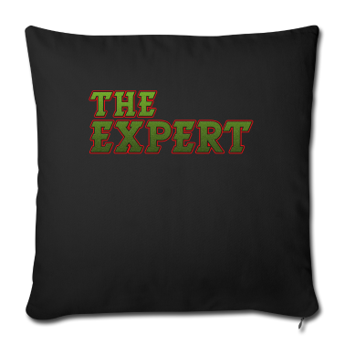 Geburtstagsgeschenk Vater Kissenbezug - Ehrfürchtiger Experte Tshirt Design Der Experte
