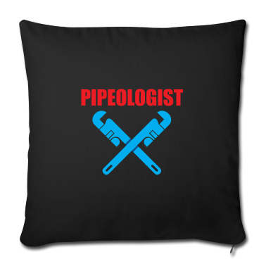 Geburtstagsgeschenk Vater Kissenbezug - Pipeologist Pipe Plumber Plumbing Geburtstagsgeschenk