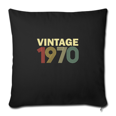 Geburtstagsgeschenk Vater Kissenbezug - Vintage 1970 Geburtstagsgeschenk