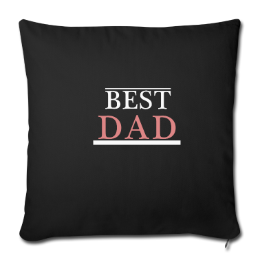 Geburtstagsgeschenk Vater Kissenbezug - Best Dad- Cool Daddy - Vater Sohn bester Vater
