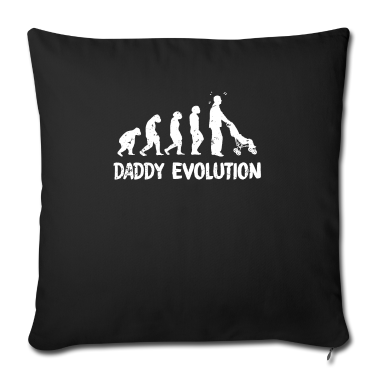 Geburtstagsgeschenk Vater Kissenbezug - Vater Daddy Evolution