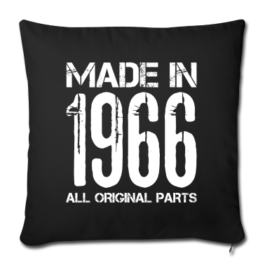 Geburtstagsgeschenk Vater Kissenbezug - Made In 1966 Geburtstagsgeschenk Jahrgang Baujahr