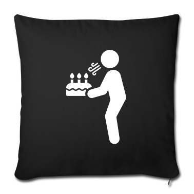 Geburtstagsgeschenk Vater Kissenbezug - Geburtstagsgeschenk Torte zur Geburtstagsparty