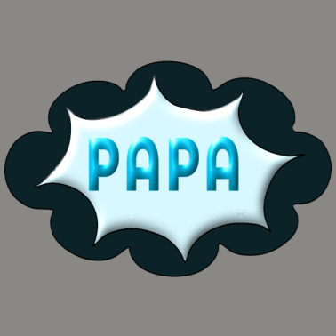 Motiv PAPA VATER GEBURTSTAGSGESCHENK