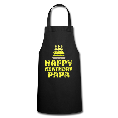 Geburtstagsgeschenk Vater Sch&uuml;rze - Happy Birthday Papa Vater Geburtstag