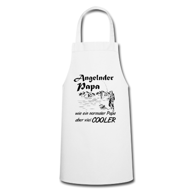 Geburtstagsgeschenk Vater Sch&uuml;rze - Angeln mit dem Vater - Spruch Geburtstagsgeschenk