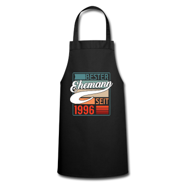 Geburtstagsgeschenk Vater Sch&uuml;rze - 25. Hochzeitstag Mann Bester Ehemann Seit 1996