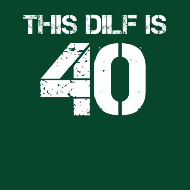 Motiv Dilf 40 Geburtstagsgeschenk zum 40 Jährigen Vater
