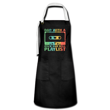 Geburtstagsgeschenk Vater Sch&uuml;rze - Vater und Rock and Roll
