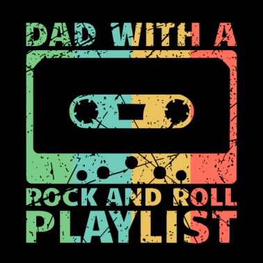 Motiv Vater und Rock and Roll