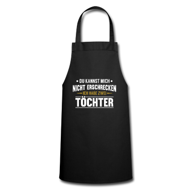 Geburtstagsgeschenk Vater Sch&uuml;rze - Papa Geburtstagsgeschenk Habe zwei Toechter Vater