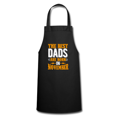 Geburtstagsgeschenk Vater Sch&uuml;rze - Die besten Väter werden im November als Geburtstagsgeschenk geboren